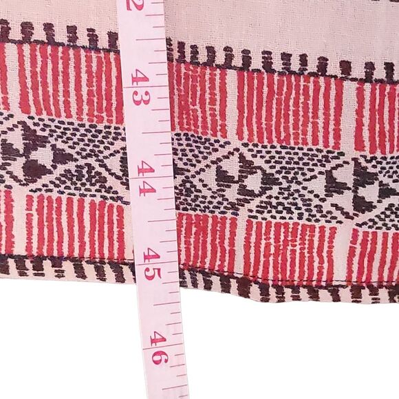 Madewell Sicily Cotton Multicolor Maxi Women's Size XXS DRESS - Picture 11 of 11